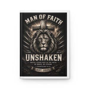 Man of Faith | Premium Christian Hardcover Journal